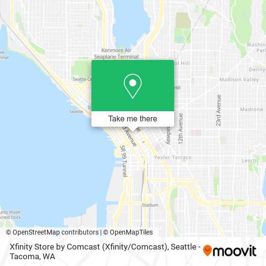 Mapa de Xfinity Store by Comcast (Xfinity / Comcast)