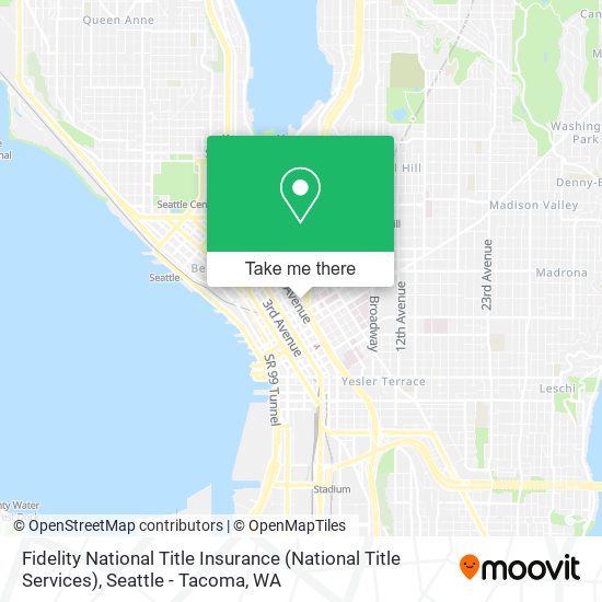 Mapa de Fidelity National Title Insurance (National Title Services)