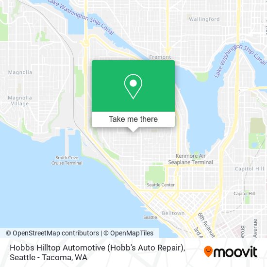 Mapa de Hobbs Hilltop Automotive (Hobb's Auto Repair)