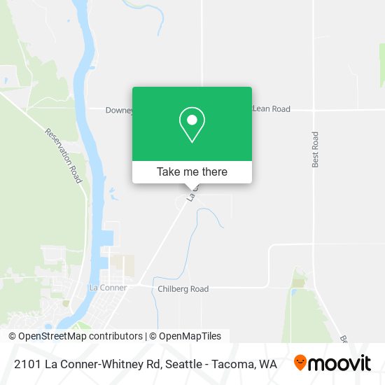 Mapa de 2101 La Conner-Whitney Rd