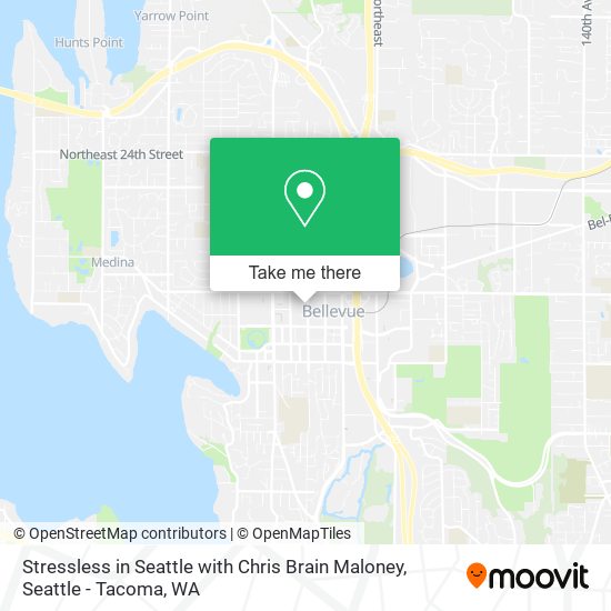 Mapa de Stressless in Seattle with Chris Brain Maloney