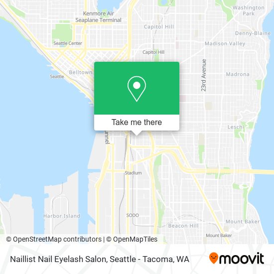 Naillist Nail Eyelash Salon map