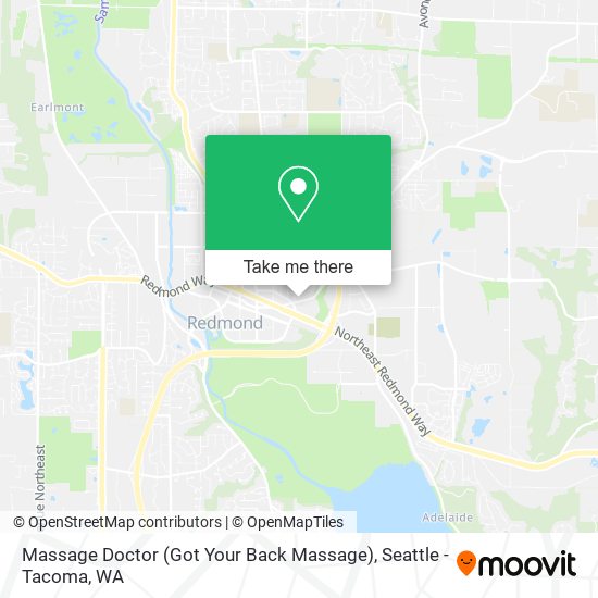 Massage Doctor (Got Your Back Massage) map