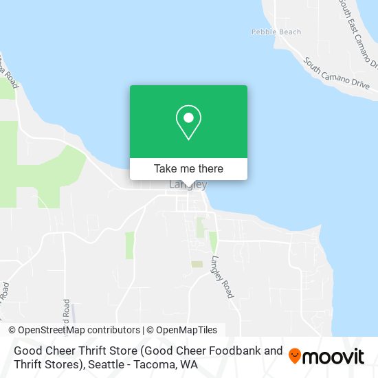 Mapa de Good Cheer Thrift Store (Good Cheer Foodbank and Thrift Stores)