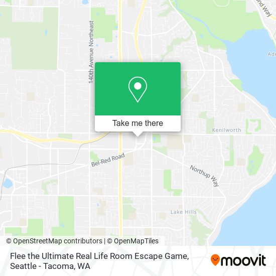Mapa de Flee the Ultimate Real Life Room Escape Game