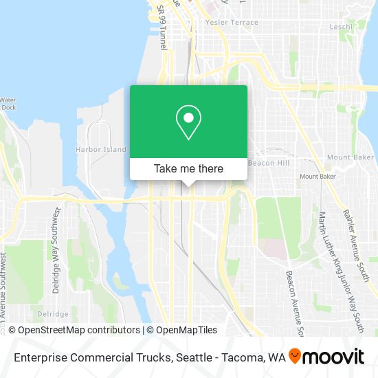 Enterprise Commercial Trucks map