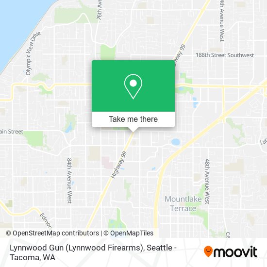 Mapa de Lynnwood Gun (Lynnwood Firearms)