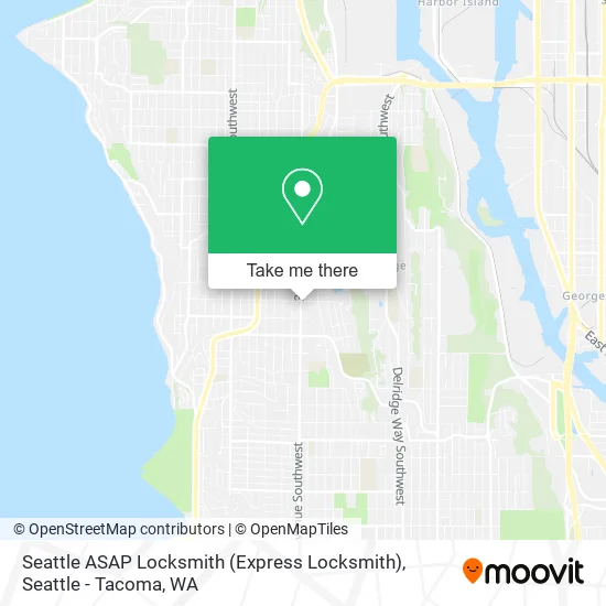 Mapa de Seattle ASAP Locksmith (Express Locksmith)
