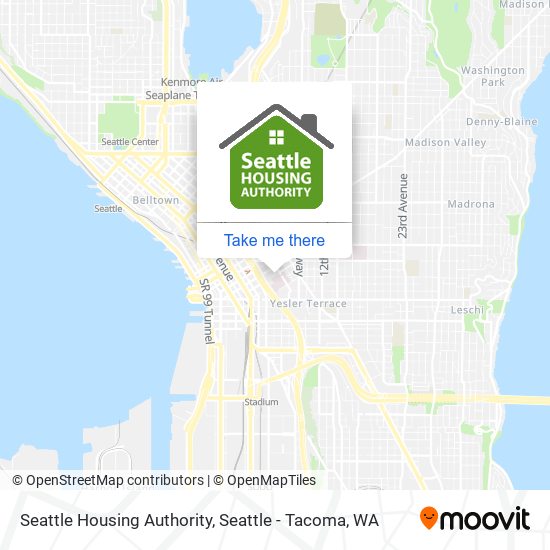 Seattle Housing Authority map