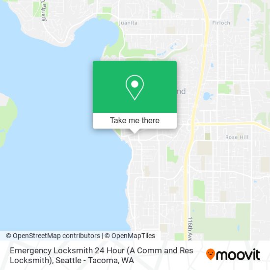 Emergency Locksmith 24 Hour (A Comm and Res Locksmith) map