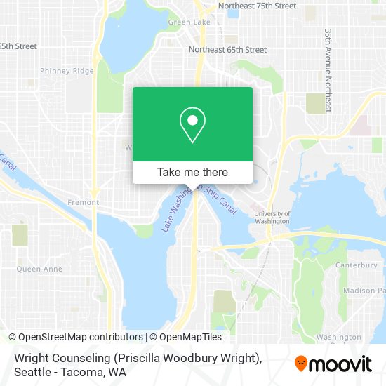 Mapa de Wright Counseling (Priscilla Woodbury Wright)