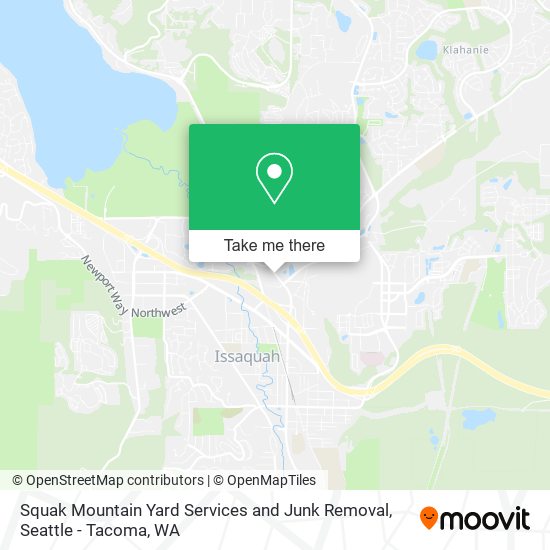 Squak Mountain Yard Services and Junk Removal map