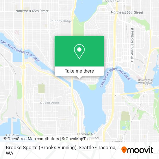 Mapa de Brooks Sports (Brooks Running)