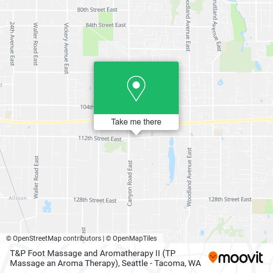 T&P Foot Massage and Aromatherapy II (TP Massage an Aroma Therapy) map