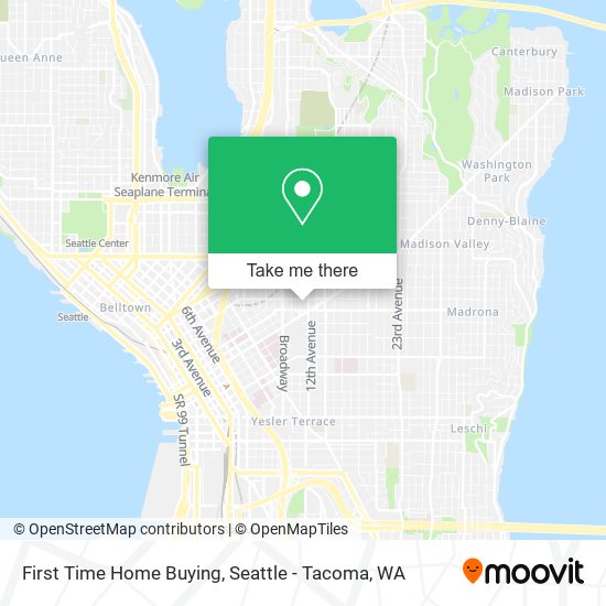 Mapa de First Time Home Buying