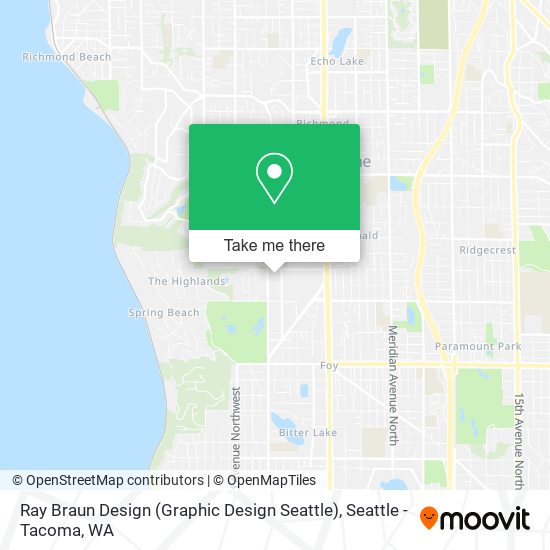 Ray Braun Design (Graphic Design Seattle) map