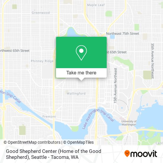 Good Shepherd Center (Home of the Good Shepherd) map