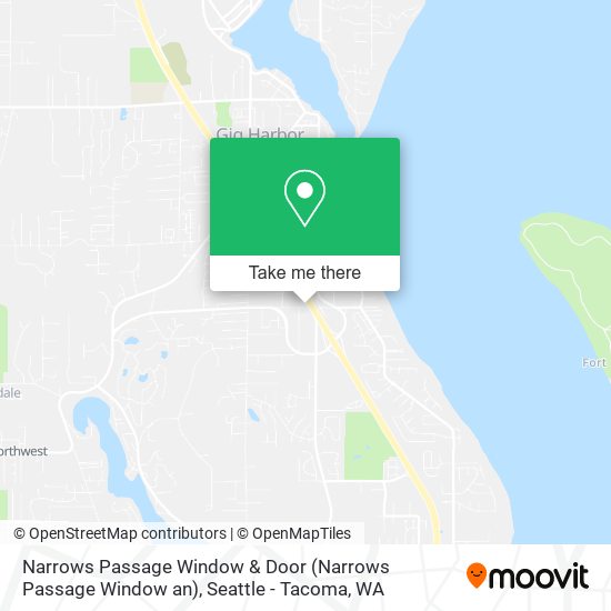 Mapa de Narrows Passage Window & Door