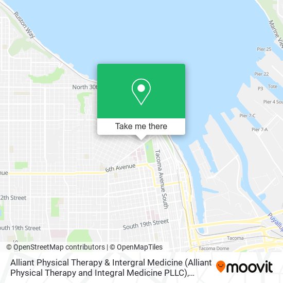 Mapa de Alliant Physical Therapy & Intergral Medicine (Alliant Physical Therapy and Integral Medicine PLLC)