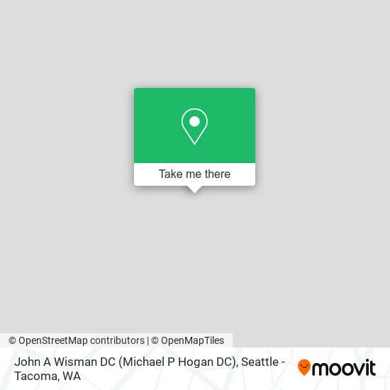 John A Wisman DC (Michael P Hogan DC) map