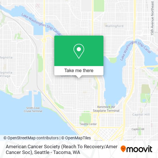 American Cancer Society (Reach To Recovery / Amer Cancer Soc) map