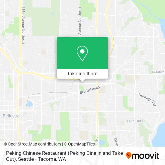 Peking Chinese Restaurant (Peking Dine in and Take Out) map