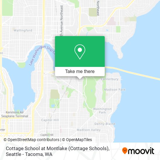 Mapa de Cottage School at Montlake (Cottage Schools)