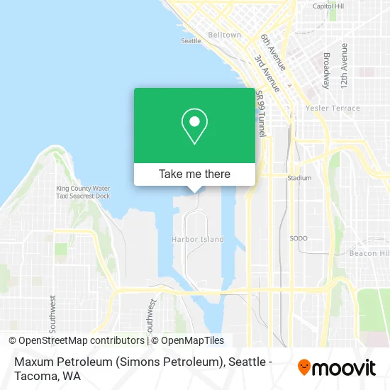 Maxum Petroleum (Simons Petroleum) map