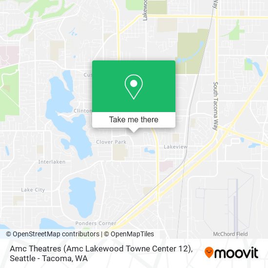 Mapa de Amc Theatres (Amc Lakewood Towne Center 12)