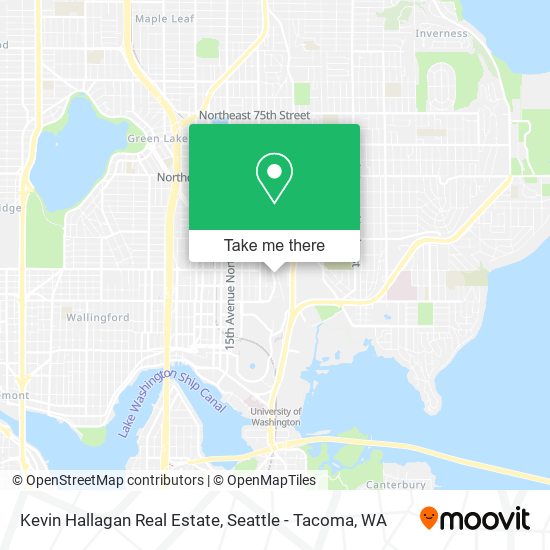 Mapa de Kevin Hallagan Real Estate
