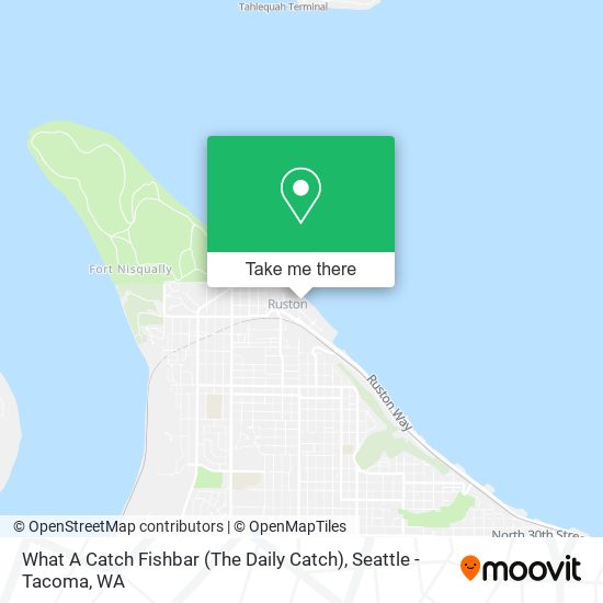 What A Catch Fishbar (The Daily Catch) map