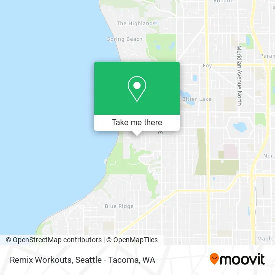 Remix Workouts map