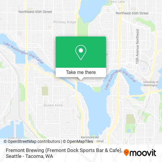 Mapa de Fremont Brewing (Fremont Dock Sports Bar & Cafe)