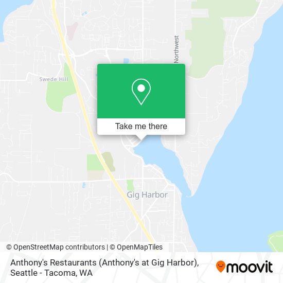 Anthony's Restaurants (Anthony's at Gig Harbor) map