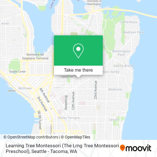 Mapa de Learning Tree Montessori (The Lrng Tree Montessori Preschool)