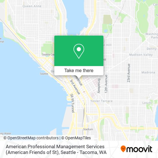 American Professional Management Services (American Friends of St) map