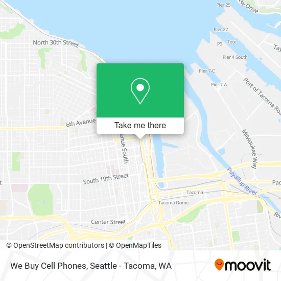Mapa de We Buy Cell Phones