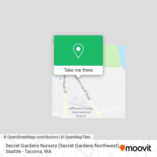 Secret Gardens Nursery (Secret Gardens Northwest) map