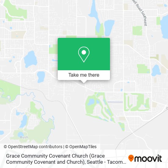 Grace Community Covenant Church map
