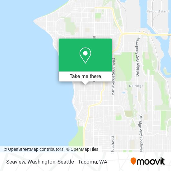 Mapa de Seaview, Washington