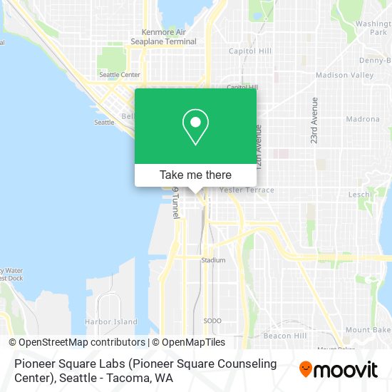 Pioneer Square Labs (Pioneer Square Counseling Center) map