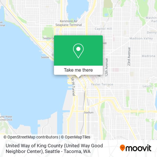 Mapa de United Way of King County (United Way Good Neighbor Center)