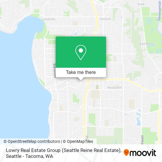 Mapa de Lowry Real Estate Group (Seattle Reine Real Estate)