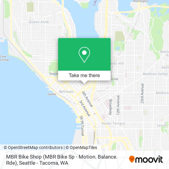 MBR Bike Shop (MBR Bike Sp - Motion. Balance. Rde) map