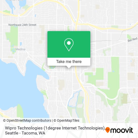 Wipro Technologies (1degree Internet Technologies) map