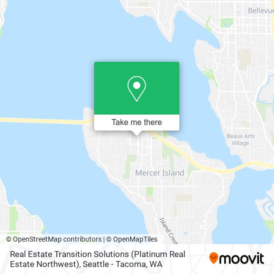 Mapa de Real Estate Transition Solutions (Platinum Real Estate Northwest)