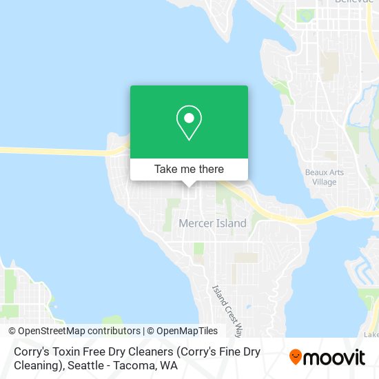 Mapa de Corry's Toxin Free Dry Cleaners (Corry's Fine Dry Cleaning)