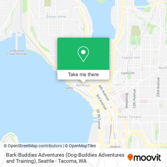 Mapa de Bark-Buddies Adventures (Dog-Buddies Adventures and Training)