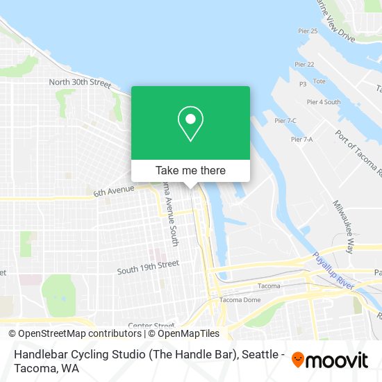 Handlebar Cycling Studio (The Handle Bar) map
