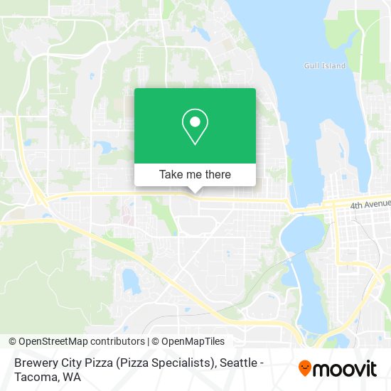 Mapa de Brewery City Pizza (Pizza Specialists)